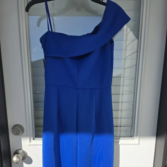 $188 Eliza J Stretch Women Off-the-Shoulder Sleeveless Gown Sz 6 NWT Party - Picture 13 of 13